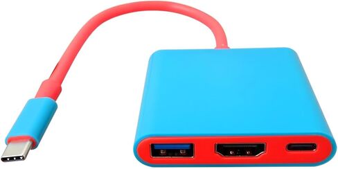 yyu 2025 إصدار جديد HDMI TV Dock 1080p 60Hz لـ Nintendo Switch TV Dock لـ Nintendo Switch/for Switch OLED/for Steam Deck (لا يدعم Switch Lite) in Kuwait