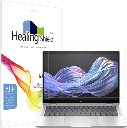 Muellery Healingshield Screen Screen Protector Light Oleophobic High Gloss Film متوافق مع HP EliteBook X Flip G1i 14 in Saudi Arabia