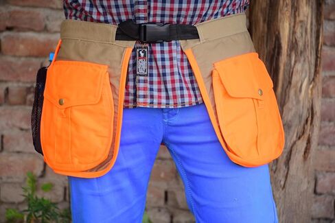 Hunting Bags Dove Belt: adjustable dove belt with game pouch, shell bags, field and game belt, upland half vest, upland game vest in Saudi Arabia