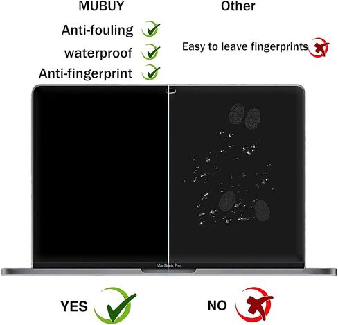 Universal 14-inch Laptop Screen Protector, 16:9 Aspect Ratio, 309mm x 174mm, 0.12mm High Definition PET Clear Shield in Saudi Arabia