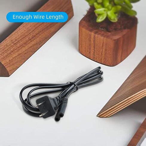 Premium 2-Prong AC Power Adapter Cord Lead Cable Compatible with Sony PlayStation 4 PS4 Pro in Saudi Arabia