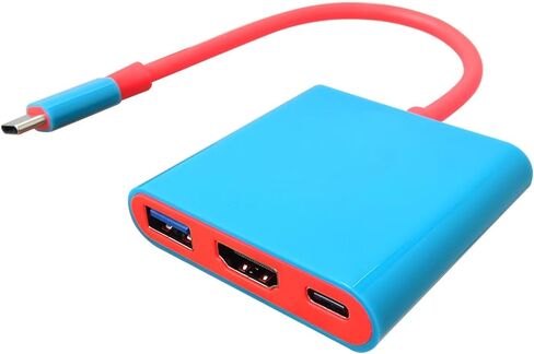 محطة إرساء YYU ل Nintendo Switch/Switch OLED/Steam Deck TV Adapter Station دعم 4K/60Hz مع منفذ الإخراج USB 3.0 Port HDMI 2.0 ومنفذ شحن PD in Kuwait