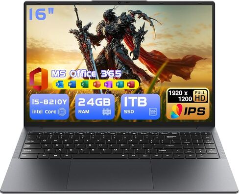 16 "الكمبيوتر المحمول كمبيوتر Core i5 (حتى 3.6 جيجا هرتز) ذاكرة الوصول العشوائي 16 جيجا بايت ، 512 جيجا بايت SSD ، Window 11 Pro Notebook PC ، MS Offic in Saudi Arabia