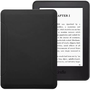 Case for Kindle (7th Generation, 2014 Release) - Slim Fit TPU Gel Protective Cover Case for 6" Kindle (Model No. WP63GW), Black in Kuwait
