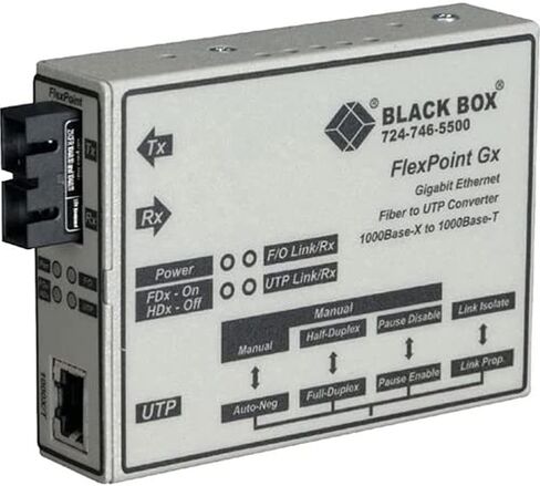 Black Box LMC1003A-R3 Flexpoint Modular Media Converters, Giga in Saudi Arabia