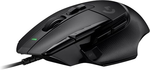 Logitech G502 X Wired Gaming Mouse - Lightforce Hybrid Optical -Mechanical Switches ، مستشعر ألعاب Hero 25K ، متوافق مع جهاز الكمبيوتر - MacOS/Windows - أسود (متجدد) in Saudi Arabia