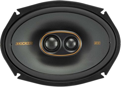 Kicker 51KSS369 KS-Series 6x9 and 2.75" and 1" Tweeter, 3-Way Component System w/ 51KSC69304 6x9 3 Way Coaxial Bundle in Saudi Arabia