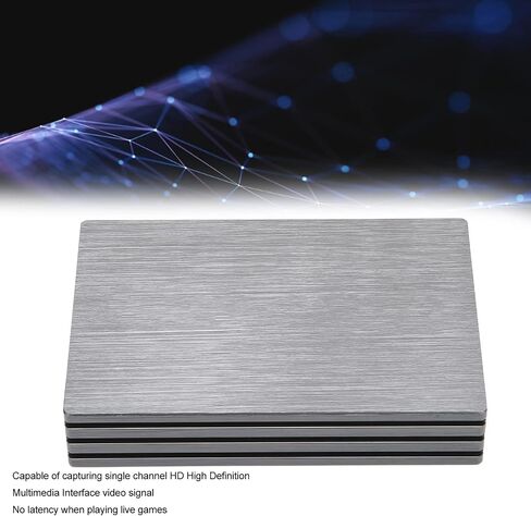 بطاقة التقاط فيديو Yunir ، 1080p 60 إطارًا في الثانية USB 3.0 جهاز التقاط الصوت مع مرور واجهة الوسائط المتعددة عالية الدقة 4K لتسجيل اللعبة على تدفق اللعبة in Saudi Arabia