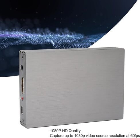 بطاقة التقاط فيديو Yunir ، 1080p 60 إطارًا في الثانية USB 3.0 جهاز التقاط الصوت مع مرور واجهة الوسائط المتعددة عالية الدقة 4K لتسجيل اللعبة على تدفق اللعبة in Saudi Arabia