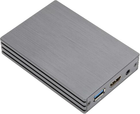 بطاقة التقاط فيديو Yunir ، 1080p 60 إطارًا في الثانية USB 3.0 جهاز التقاط الصوت مع مرور واجهة الوسائط المتعددة عالية الدقة 4K لتسجيل اللعبة على تدفق اللعبة in Saudi Arabia