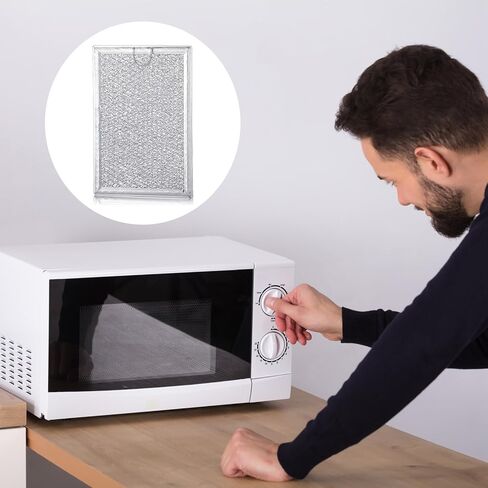 3 Pack Grease Filter & Charcoal Filters Set for Microwave Filter Replacement Combo – Compatible with LG LMV2031ST, LMV2031BD, LMHM2237ST, LMH2235ST & More (5230W1A012B & 5230W1A003A) in Kuwait