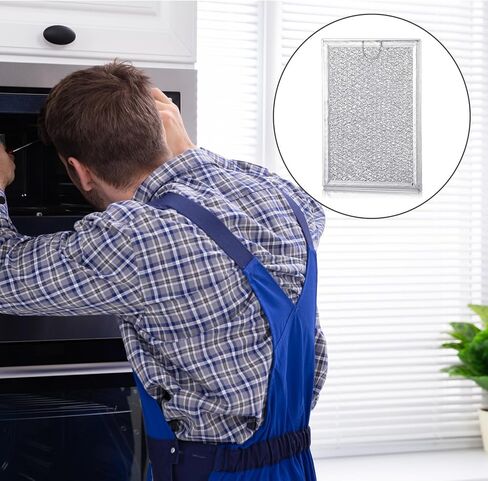 3 Pack Grease Filter & Charcoal Filters Set for Microwave Filter Replacement Combo – Compatible with LG LMV2031ST, LMV2031BD, LMHM2237ST, LMH2235ST & More (5230W1A012B & 5230W1A003A) in Kuwait