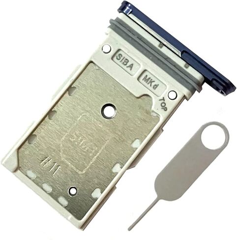 استبدال حامل بطاقة SIM Dual Card Tray لـ Samsung Galaxy S24 S921 / S24+ S926 (الرمادي الرمادي) in Saudi Arabia