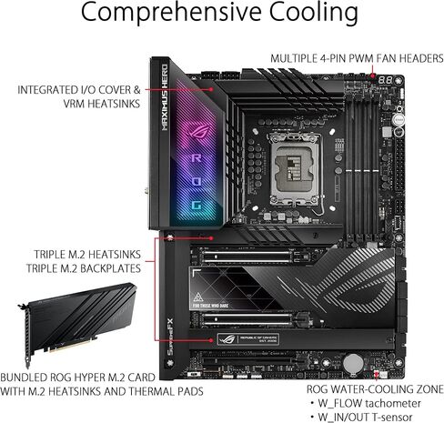 ASUS ROG MAXIMUS Z790 HERO Intel Z790 LGA 1700 ATX in Saudi Arabia