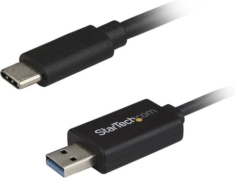 StarTech.com USB C to USB Data Transfer Cable, Mac/Windows, USB 3.0, Windows Easy Transfer Cable, Mac Data Transfer, 2m (6ft) (USBC3LINK) in Saudi Arabia