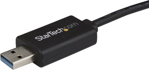 StarTech.com USB C to USB Data Transfer Cable, Mac/Windows, USB 3.0, Windows Easy Transfer Cable, Mac Data Transfer, 2m (6ft) (USBC3LINK) in Saudi Arabia