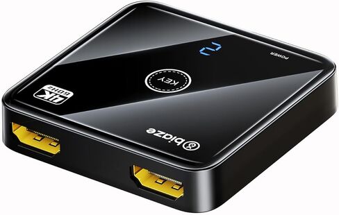 HDMI Switch 4K@60Hz ، ثنائية الاتجاه HDMI Switcher 2 في 1 OUT ، لا توجد طاقة خارجية متوافقة مع PS5 ، PS4 ، Xbox Series X/S ، Roku ، Fire Stick in Kuwait