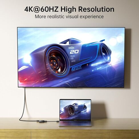 HDMI Switch 4K@60Hz ، ثنائية الاتجاه HDMI Switcher 2 في 1 OUT ، لا توجد طاقة خارجية متوافقة مع PS5 ، PS4 ، Xbox Series X/S ، Roku ، Fire Stick in Kuwait