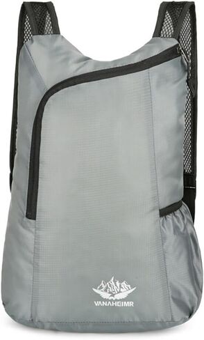 Folding Backpack Cycling Sports Backpack Lightweight, Gray in Saudi Arabia
