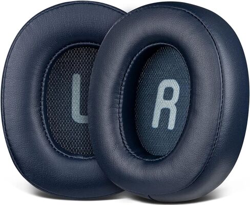 SOULWIT Earpads Replacement for JBL Tune 700BT, 710BT, 720BT, 750BTNC, 760NC, 770NC Wireless Over-Ear Headphones, Ear Pads Cushions with Soft Protein Leather and High-Density Foam - Black in Saudi Arabia
