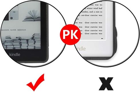 Case for Kindle (7th Generation, 2014 Release) - Slim Fit TPU Gel Protective Cover Case for 6" Kindle (Model No. WP63GW), Black in Kuwait