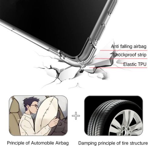 Diamond Case for Clear Kindle Scribe (2022 Release), [Non Yellowing] [Military Drop Protection But Not Bulky] Slim Fit Hard Case with Non-Slip TPU Bumper for Kindle Scribe 10.2" in Saudi Arabia