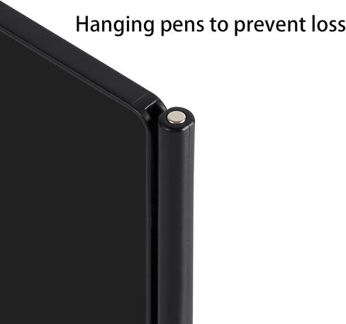 LCD كتابة الكمبيوتر اللوحي ، 6.5 بوصة للأطفال والبالغين ، لا تفقد القلم أبدًا بتصميم معلق ، شاشة مغناطيسية واحدة واضحة ، حدود رقيقة للغاية لملاحظات الدراسة ، مذكرات المكاتب وقوائم التسوق in Saudi Arabia