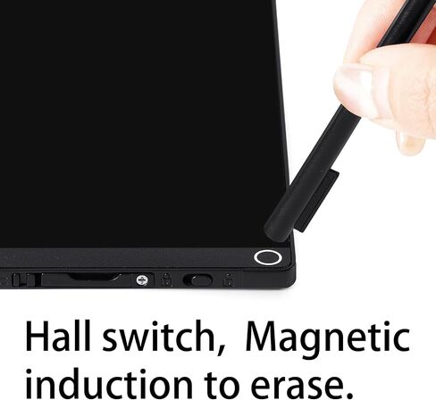 LCD كتابة الكمبيوتر اللوحي ، 6.5 بوصة للأطفال والبالغين ، لا تفقد القلم أبدًا بتصميم معلق ، شاشة مغناطيسية واحدة واضحة ، حدود رقيقة للغاية لملاحظات الدراسة ، مذكرات المكاتب وقوائم التسوق in Saudi Arabia