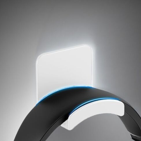 Headphone Stand Desktop Accessories Headphone Hook Sticky Stand Hook Convenient and Lightweight with Sticky Double Sided Tape in Saudi Arabia