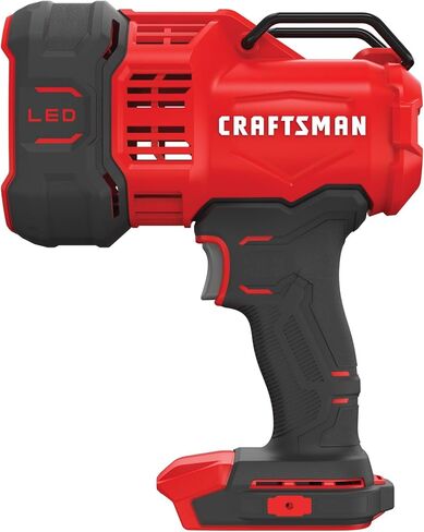 CRAFTSMAN V20 LED Work Light, Cordless Handheld Rechargeable Flashlight, Pivoting Head, 140 Lumens, Battery Not Included (CMCL020B) in Kuwait