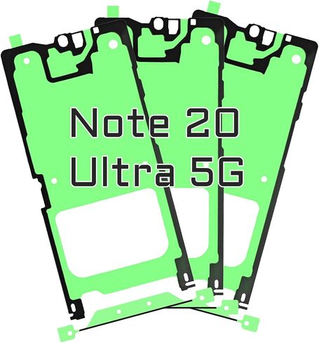 3pcs شريط ملصق ختم مقاوم للماء لـ Samsung Galaxy Note 20 Ultra 5G مقاوم للماء الشاشة الختم اللصق اللصق اللصق الجزء البديل Glue Party for Galaxy Note 20 Ultra 5G SM-N986U SM-N986U1 in Saudi Arabia