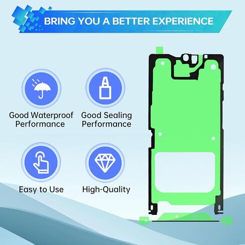 3pcs شريط ملصق ختم مقاوم للماء لـ Samsung Galaxy Note 20 Ultra 5G مقاوم للماء الشاشة الختم اللصق اللصق اللصق الجزء البديل Glue Party for Galaxy Note 20 Ultra 5G SM-N986U SM-N986U1 in Saudi Arabia