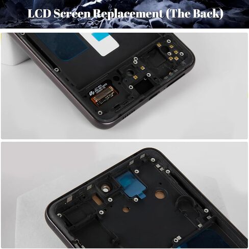 TFT لـ Samsung Galaxy S21 Fe 5G LCD شاشة الاستبدال لـ Samsung Galaxy S21 FE 5G LCD Display لـ SM-G990 Touch Screen Digitizer Assember Assembly مجموعات مع إطار (أسود) in Saudi Arabia