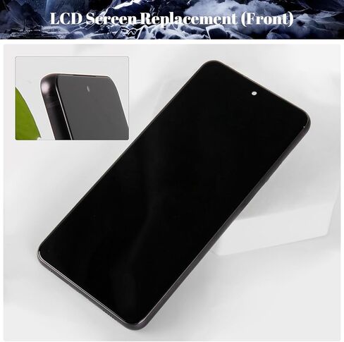 TFT لـ Samsung Galaxy S21 Fe 5G LCD شاشة الاستبدال لـ Samsung Galaxy S21 FE 5G LCD Display لـ SM-G990 Touch Screen Digitizer Assember Assembly مجموعات مع إطار (أسود) in Saudi Arabia