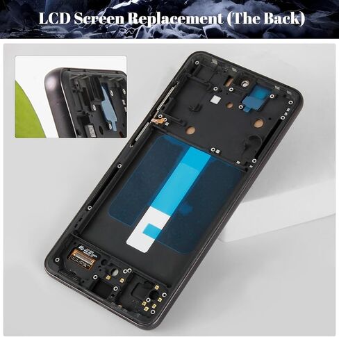 TFT لـ Samsung Galaxy S21 Fe 5G LCD شاشة الاستبدال لـ Samsung Galaxy S21 FE 5G LCD Display لـ SM-G990 Touch Screen Digitizer Assember Assembly مجموعات مع إطار (أسود) in Saudi Arabia