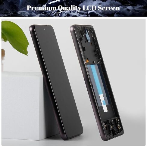 TFT لـ Samsung Galaxy S21 Fe 5G LCD شاشة الاستبدال لـ Samsung Galaxy S21 FE 5G LCD Display لـ SM-G990 Touch Screen Digitizer Assember Assembly مجموعات مع إطار (أسود) in Saudi Arabia