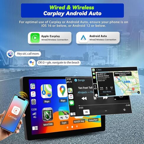 لـ BMW Mini Clubman/Mini Cooper 2007-2013 Android Car Stereo Wireless Carplay Android Auto مع 2G +64G 9 بوصة شاشة تعمل باللمس 26UI GPS WIFI Savigation AHD Camera FM RDS EQ +SWC in Saudi Arabia