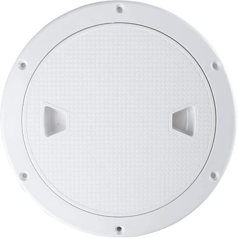 HYDDNice 2 Packs 4" Boat Deck Cover, Round Inspection Hatch, Deck Plate Access Lid, RVMarine Boat Deck Access Hatch in Saudi Arabia