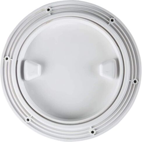 HYDDNice 2 Packs 4" Boat Deck Cover, Round Inspection Hatch, Deck Plate Access Lid, RVMarine Boat Deck Access Hatch in Saudi Arabia