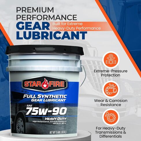 StarFire Full Synthetic 75W90 Gear Lubricant 1 QT Squirt Bottle in Saudi Arabia
