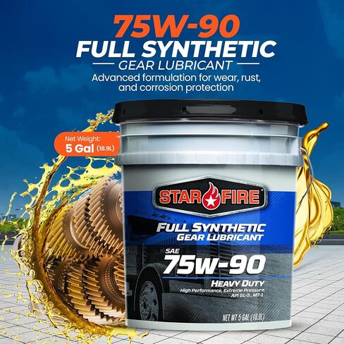 StarFire Full Synthetic 75W90 Gear Lubricant 1 QT Squirt Bottle in Saudi Arabia