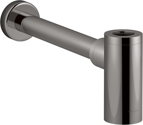 KOHLER 9033-BL Bottle Trap, Matte Black in Saudi Arabia