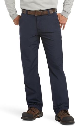 Ariat Male FR M4 Relaxed DuraLight Ripstop Boot Cut Pant Navy 34W x 32L in Saudi Arabia