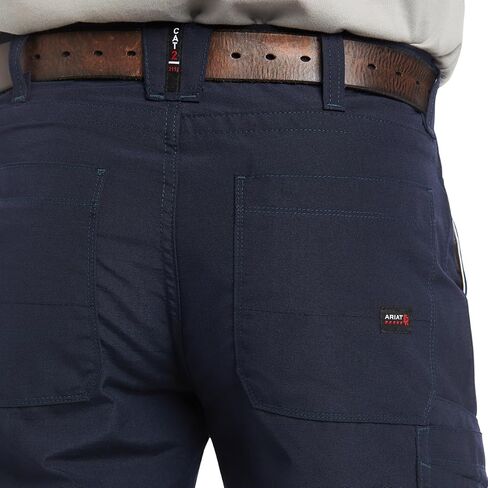 Ariat Male FR M4 Relaxed DuraLight Ripstop Boot Cut Pant Navy 34W x 32L in Saudi Arabia