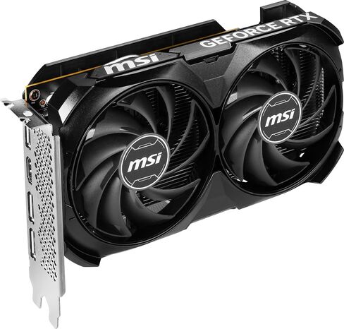 MSI Gaming GeForce RTX 4060 8GB GDRR6 128-bit HDMI/DP NVLINK TORX FAN 4.0 ADA LOVELACE ARCHARD CARD in Saudi Arabia