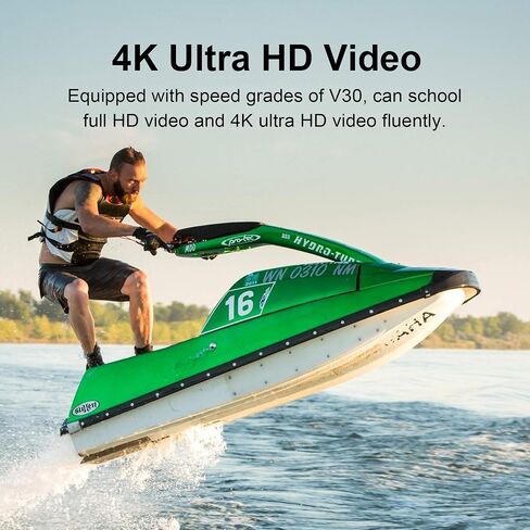 Laview 64GB Micro SD Card 2 Pack ، Micro SDXC UHS-I CARMED-95MB/S ، 633X ، U3 ، C10 ، Full HD Video V30 ، A1 ، FAT32 ، HIST FLASH TF CARD P500 للكمبيوتر مع محول/هاتف/جهاز كمبيوتر. in Saudi Arabia