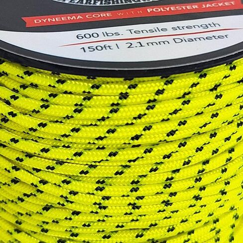 Spearfishing Dyneema Core Speargun Reel Line 2.1 مم 150 قدم in Kuwait