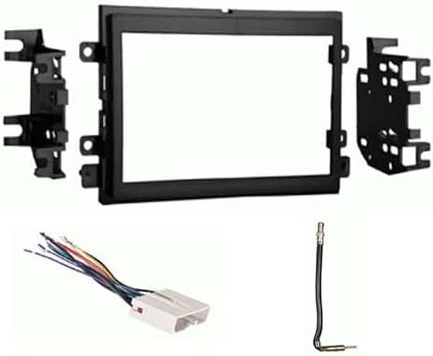 مجموعة تثبيت ستيريو مزدوجة DIN DIN متوافقة مع Ford F-650/F-750 لعام 2011 و 2012 و 2013 و 2014 و 2015-لا يوجد نظام مضخم مصنع in Kuwait