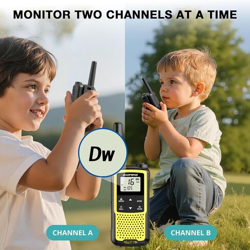 Baofeng BF-33C Walkie Talkies for Kids Rechargeable Battery, Long Range FRS Two-Way Radios, VOX, Dual Watch, USB-C Charging, NOAA, Call Tone, Flashlight, for Outdoor Play & Family Adventures, 3 Pack in Saudi Arabia
