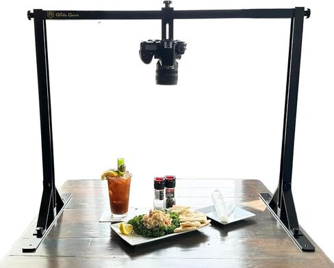 Glide Gear OH 50 Overhead Mount – DSLR, iPhone – 36" Arm, Tripod Extension, Ball Head, Heavy-Duty Metal in Saudi Arabia